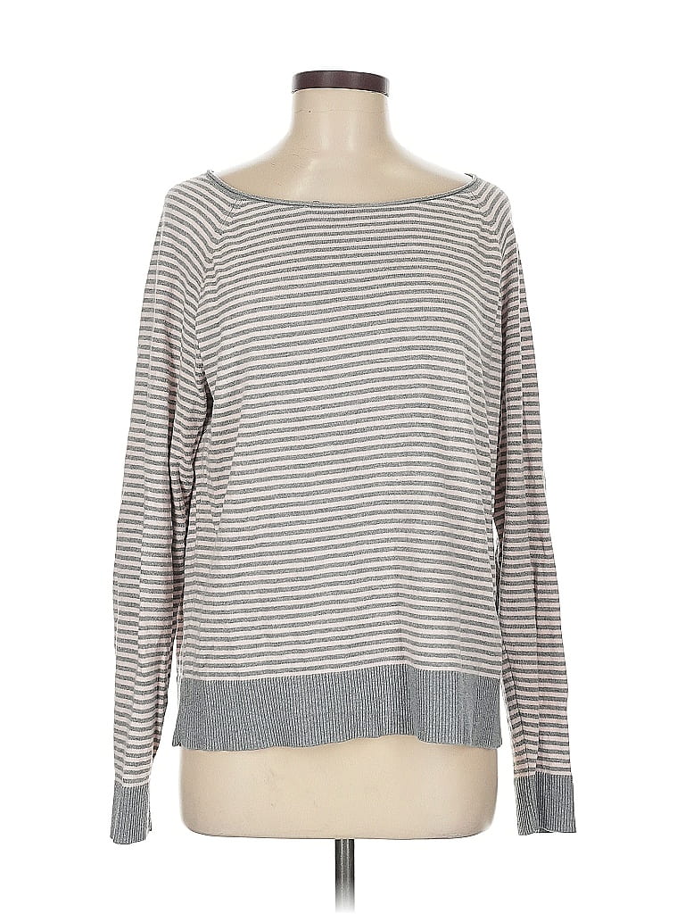 Pre-owned Banana Republic Factory Store Pullover Sweater In Gray