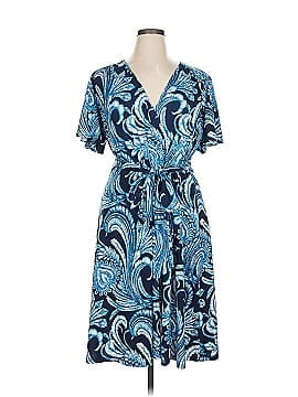 INC International Concepts Blue Cocktail Dress Size 2X