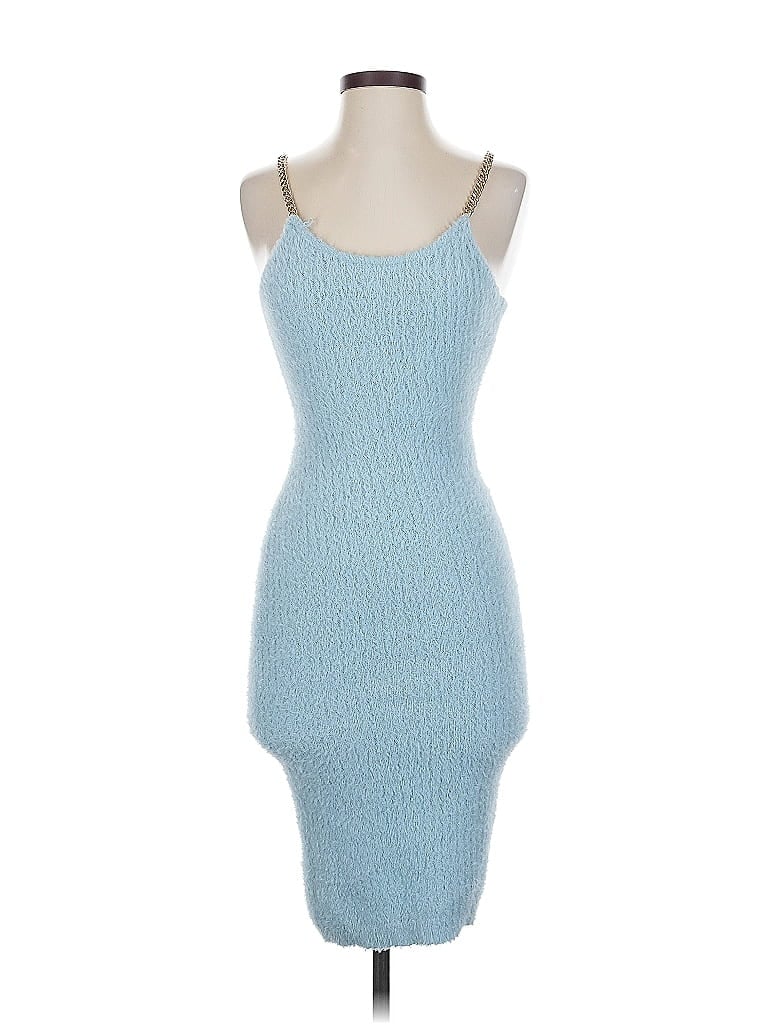 ALMOST FAMOUS Pre-owned Cocktail Dress In Blue