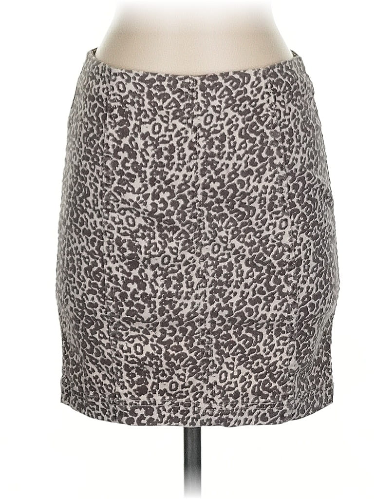 Pre-owned Unbranded Casual Skirt In Gray