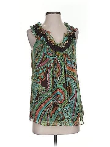 an original MILLY of New York Sleeveless Silk Top (view 1)