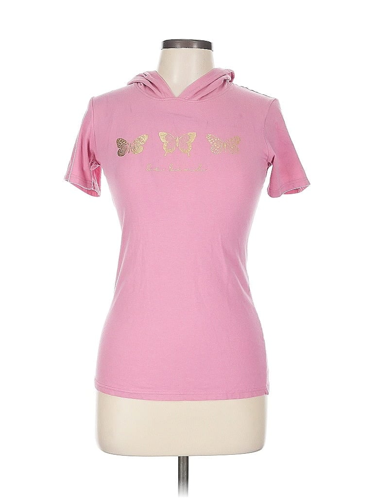 Pre-owned Assorted Brands Short Sleeve T-shirt In Pink