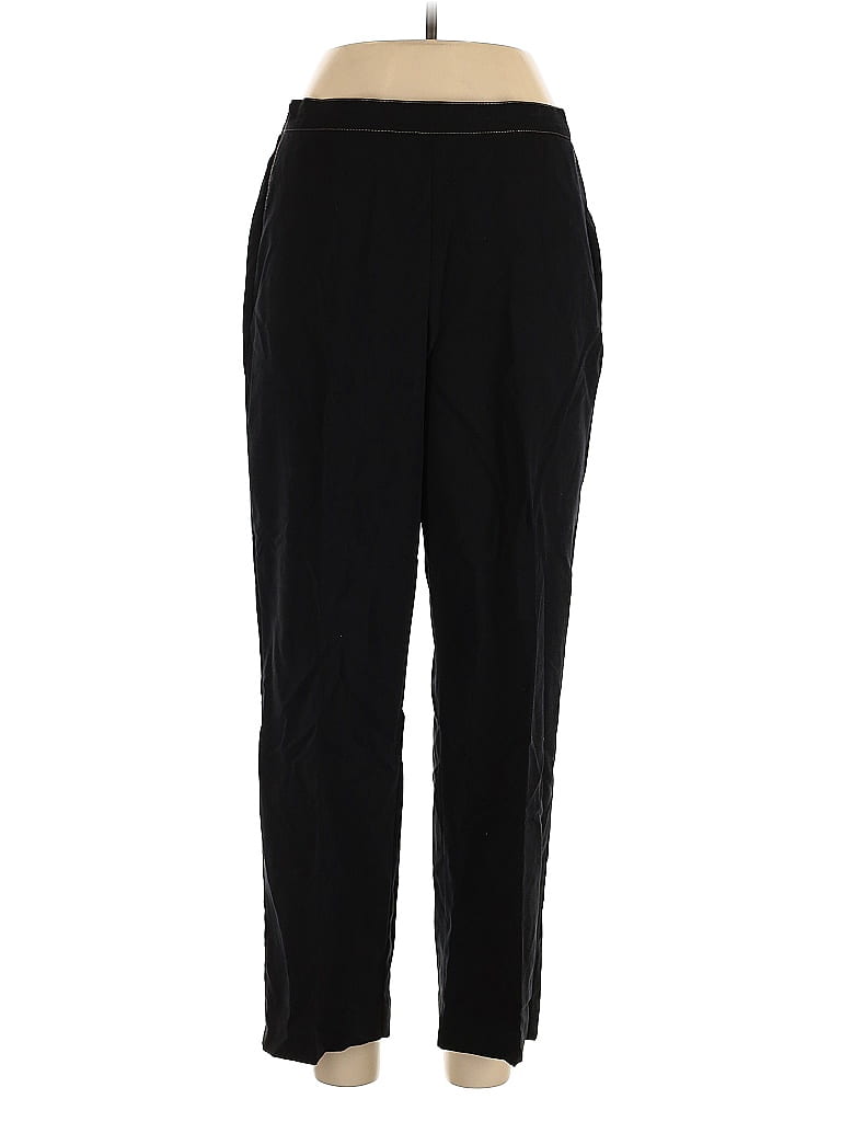 Pre-owned Alfred Dunner Casual Pants In Black