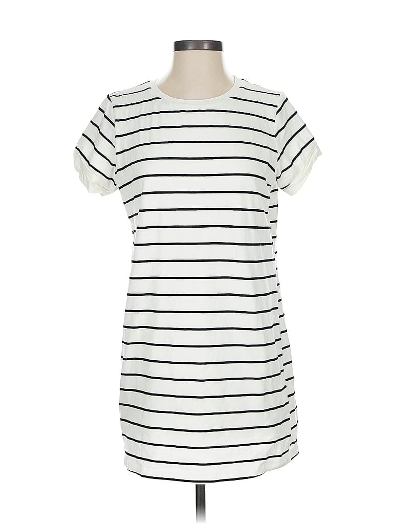 Pre-owned Lulus Short Sleeve T-shirt In White