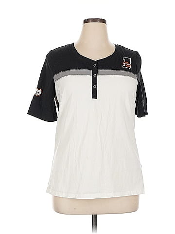 Harley Davidson Short Sleeve Henley (view 1)
