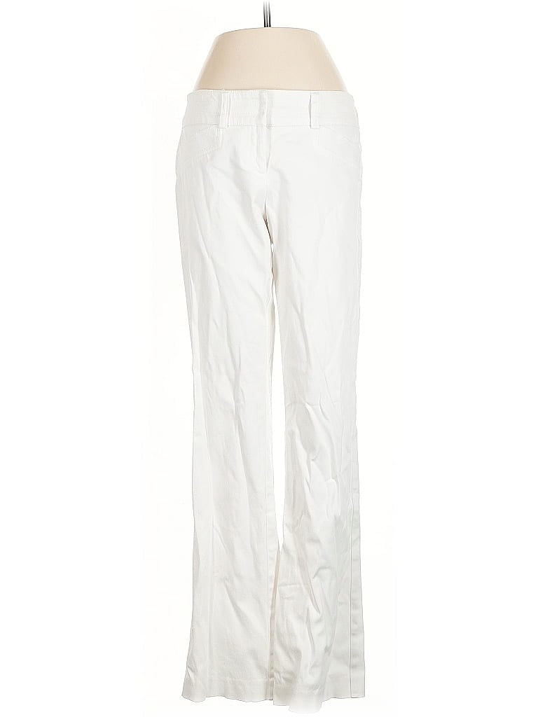 Pre-owned Caché Casual Pants In White