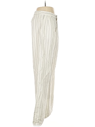 Gap Ivory Linen Pants Size 6 (tall)