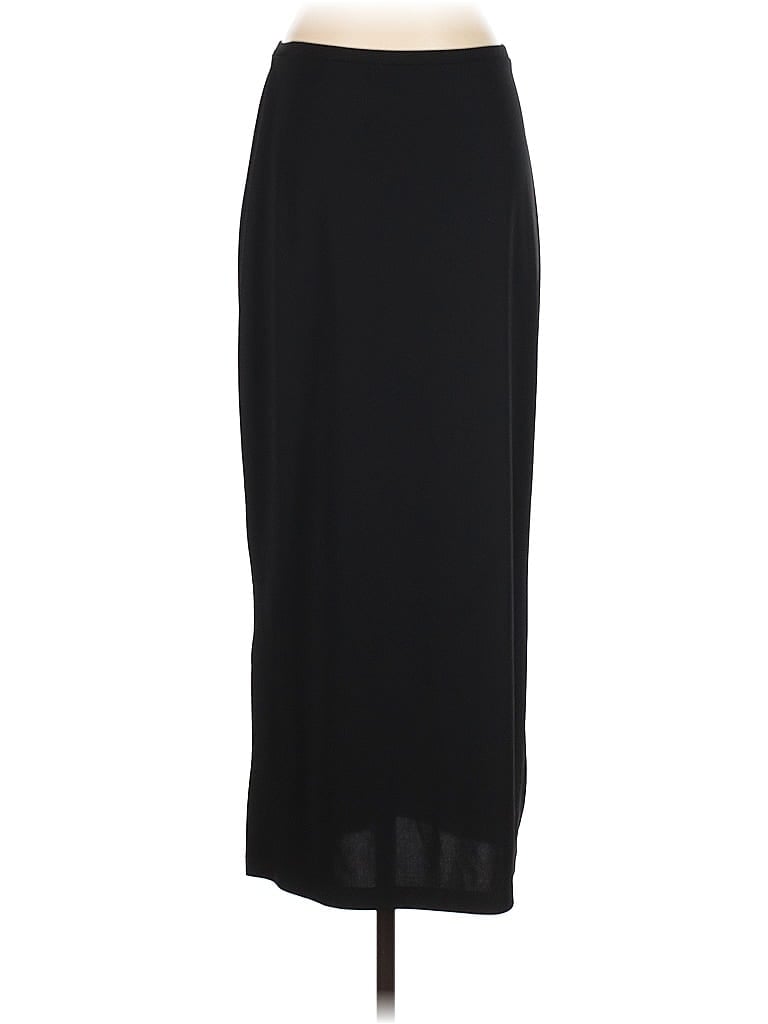 Pre-owned Sigrid Olsen Formal Skirt In Black