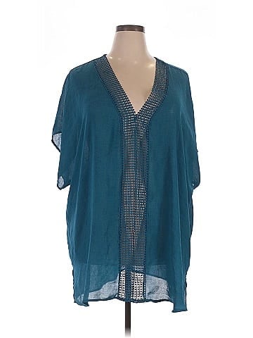 Time and Tru Short Sleeve Blouse (view 1)