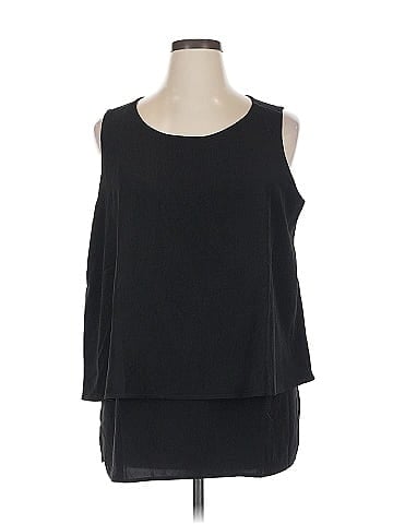 DG^2 by Diane Gilman Sleeveless T-Shirt (view 1)