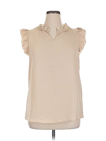 Betsey's Boutique Shop Sleeveless Blouse (view 1)