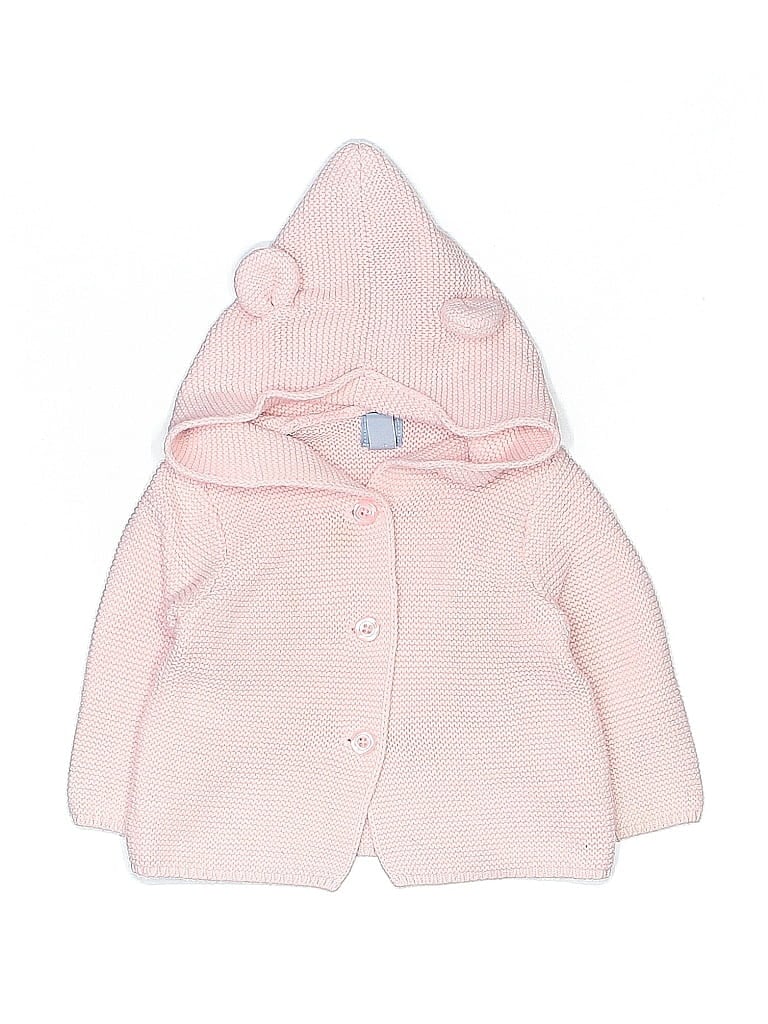 Pre-owned Baby Gap Outlet Babies' Cardigan Sweater In Pink