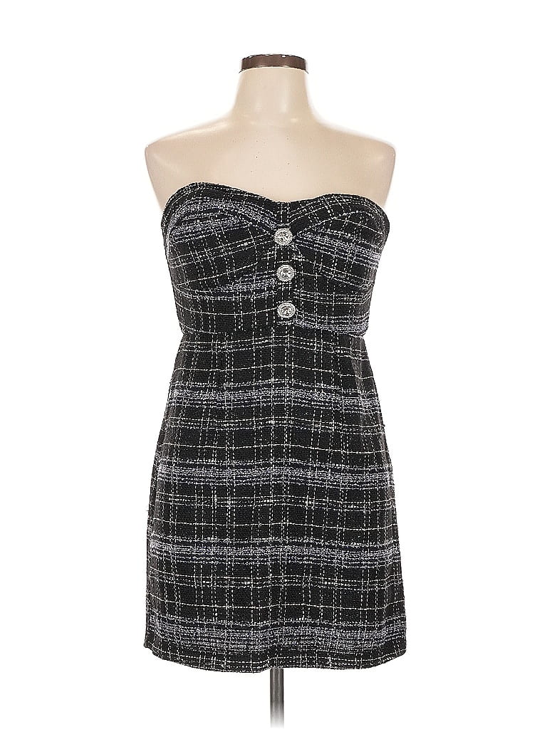 Pre-owned Fashion Nova Cocktail Dress In Black