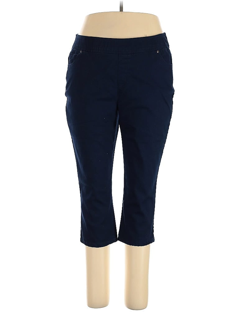 Pre-owned Kim Rogers Casual Pants In Blue