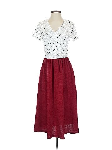 Perfect Peach Casual Dress (view 1)