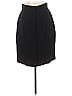 Carole Little 100% Rayon Solid Black Casual Skirt Size 14 - photo 2