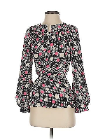 an original MILLY of New York Long Sleeve Silk Top (view 1)