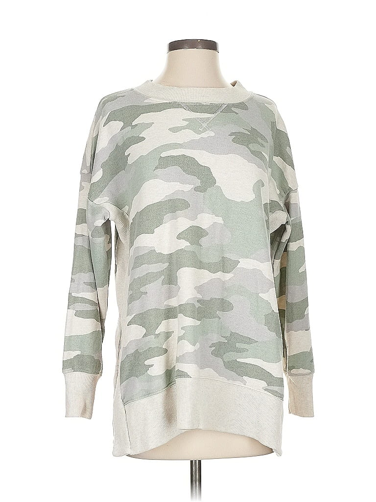 Pre-owned Aerie Pullover Sweater In Green