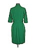 Tahari by ASL Solid Green Casual Dress Size 8 - photo 2