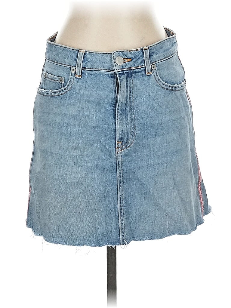 Click to view more detailed imagery on our partner's website Pre-owned Sundry Denim Skirt In Blue