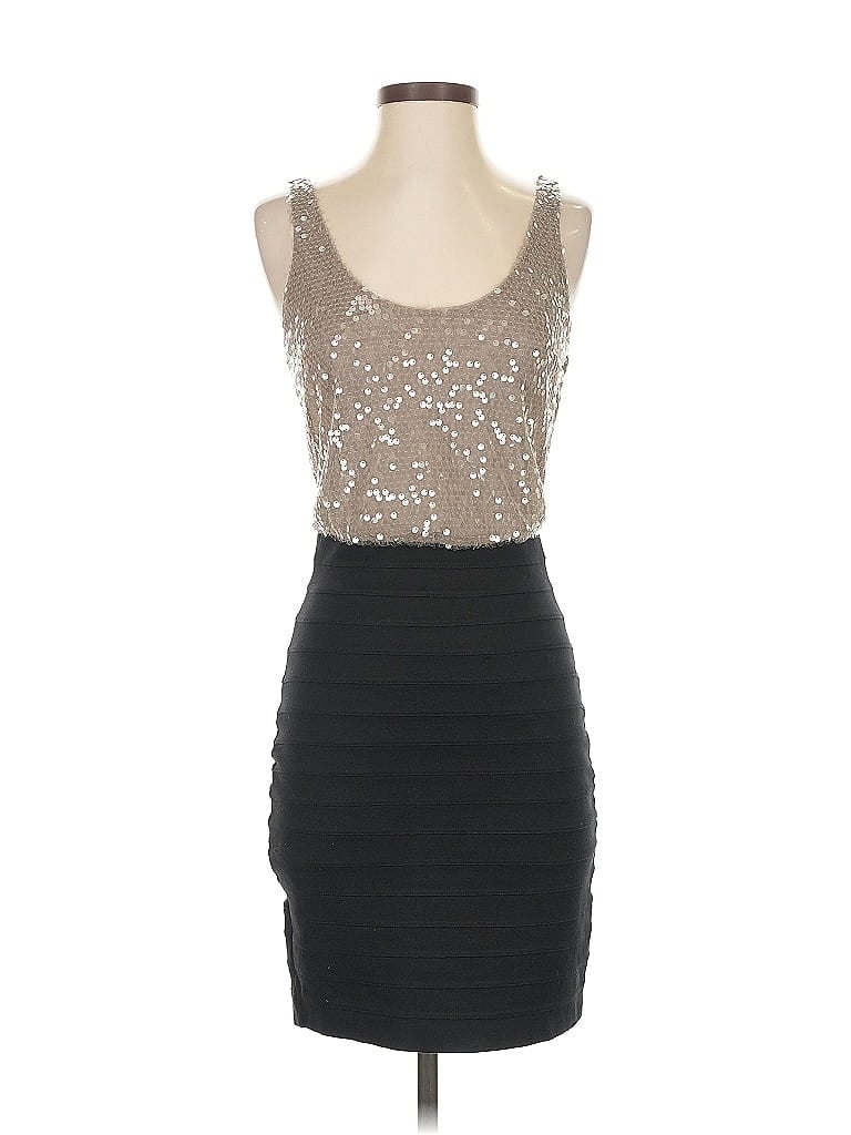 Pre-owned Express Cocktail Dress In Silver