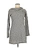 Spiritual Gangster Gray Casual Dress Size M - photo 1