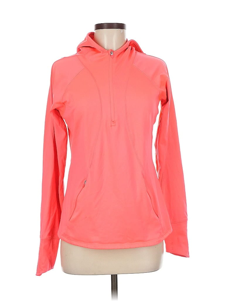Pre-owned Gap Fit Pullover Hoodie In Pink