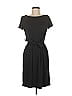 AB Studio Solid Black Casual Dress Size 8 - photo 1