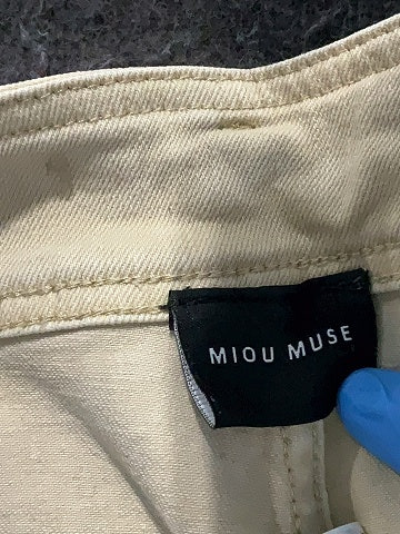 MIOU MUSE Tan Jeans Size XL
