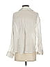 Zara 100% Polyester Ivory White Long Sleeve Blouse Size S - photo 2