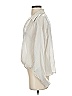 Zara 100% Polyester Ivory White Long Sleeve Blouse Size S - photo 5