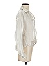 Zara 100% Polyester Ivory White Long Sleeve Blouse Size S - photo 4