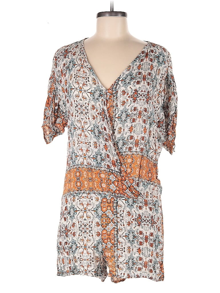 Pre-owned Bcbgeneration Romper In Orange