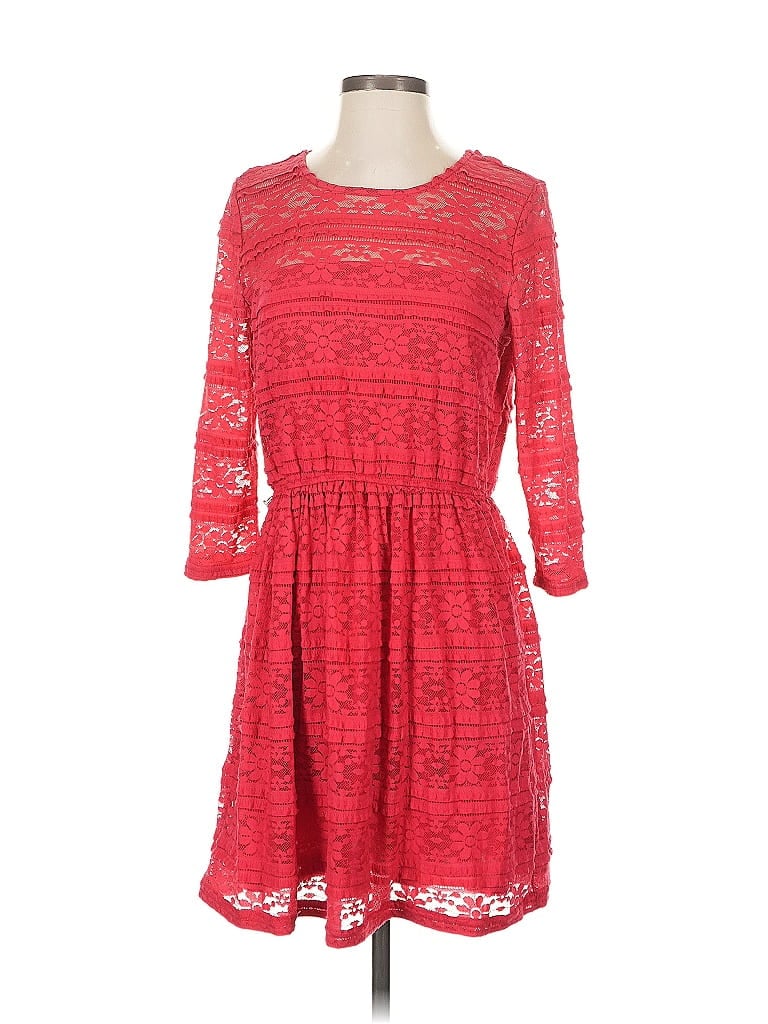 Pre-owned Maison Jules Casual Dress In Red