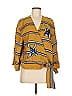 Zara Gold 3/4 Sleeve T-Shirt Size M - photo 1