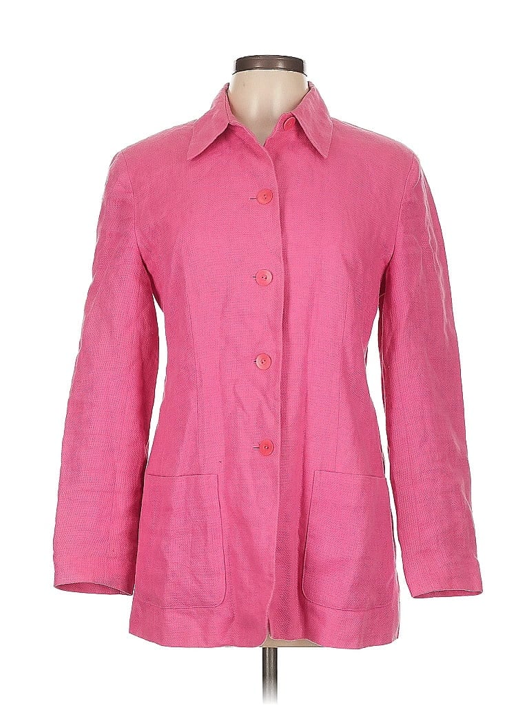 Click to view more detailed imagery on our partner's website Pre-owned Talbots Blazer Jacket In Pink