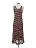 M Missoni Print Orange Casual Dress Size S (estimated) - photo 2