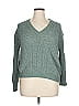 Market and Spruce Green Pullover Sweater Size XL - photo 1