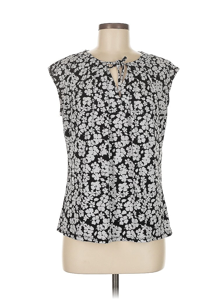 LIZ CLAIBORNE Pre-owned Sleeveless Blouse In Black