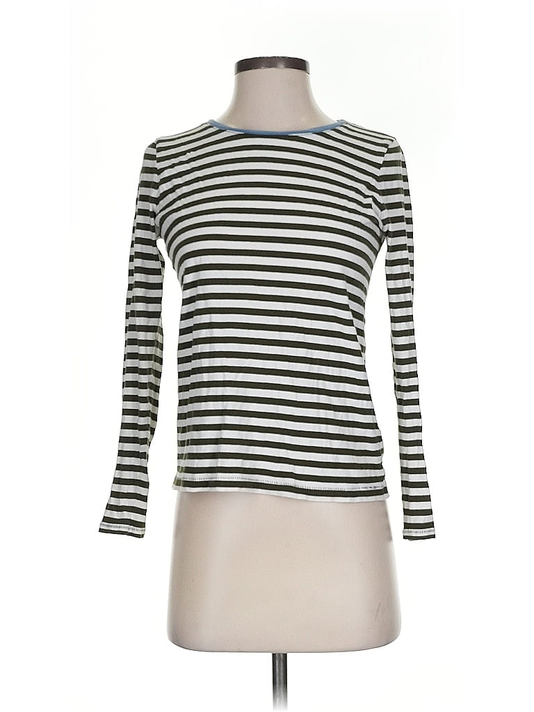 Pre-owned Madewell 3/4 Sleeve T-shirt In White