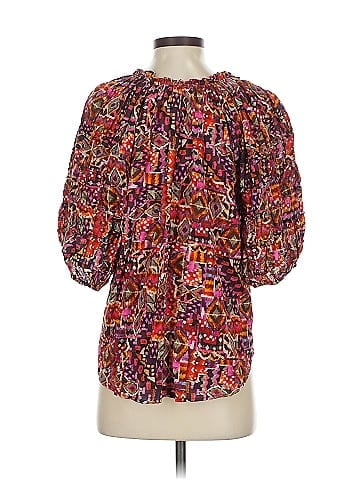 Xirena 3/4 Sleeve Blouse (view 2)