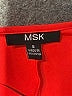 MSK Solid Red Casual Dress Size S - photo 7