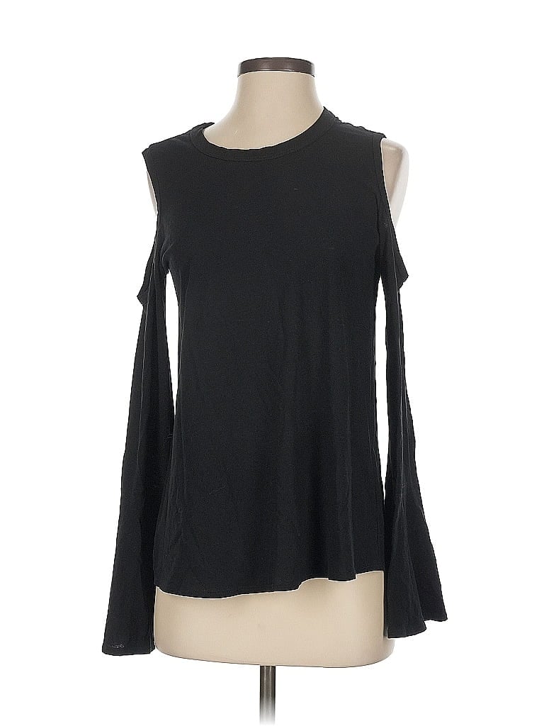 Pre-owned A.l.c Long Sleeve T-shirt In Black