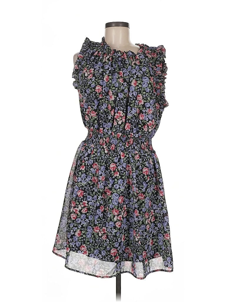 Pre-owned Studio West Casual Dress In Blue