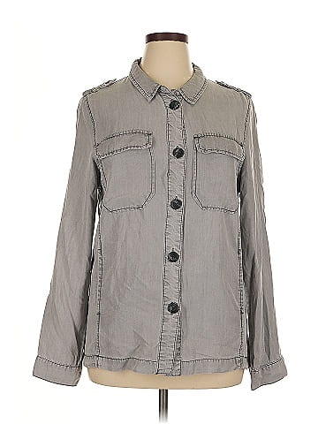 Velvet Heart Long Sleeve Button-Down Shirt (view 1)