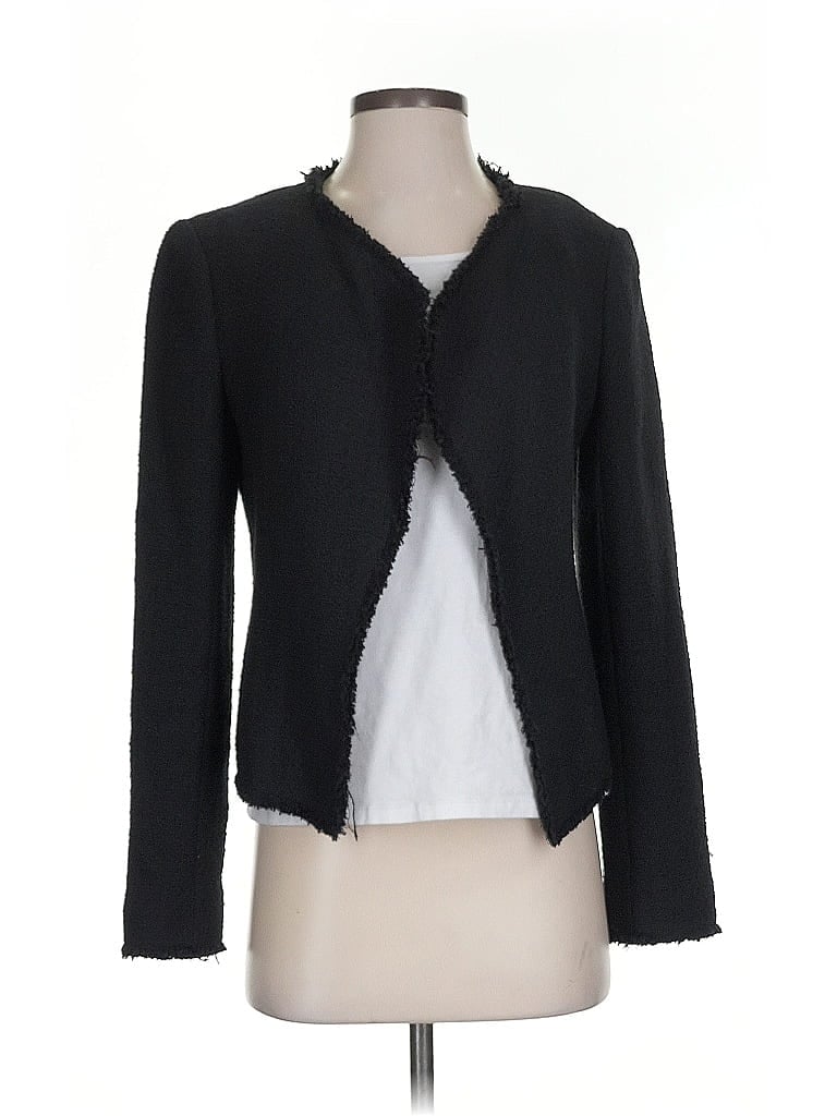 Pre-owned Ann Taylor Loft Blazer Jacket In Black