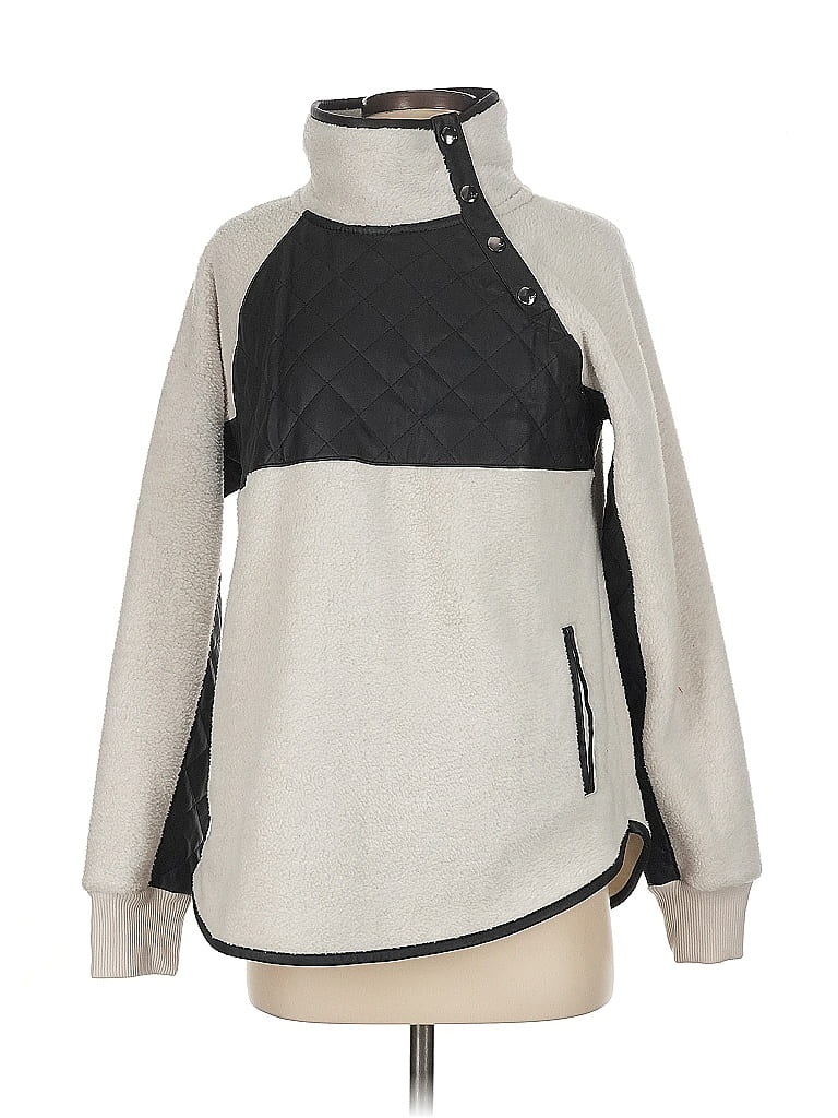 Pre-owned Abercrombie & Fitch Sweatshirt In Gray