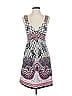 Tibi 100% Cotton Graphic White Cocktail Dress Size 4 - photo 1