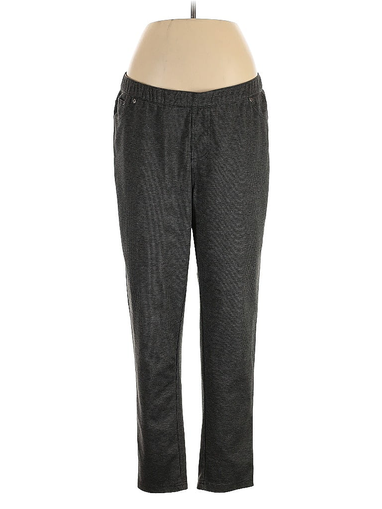 Pre-owned Catherines Casual Pants In Gray