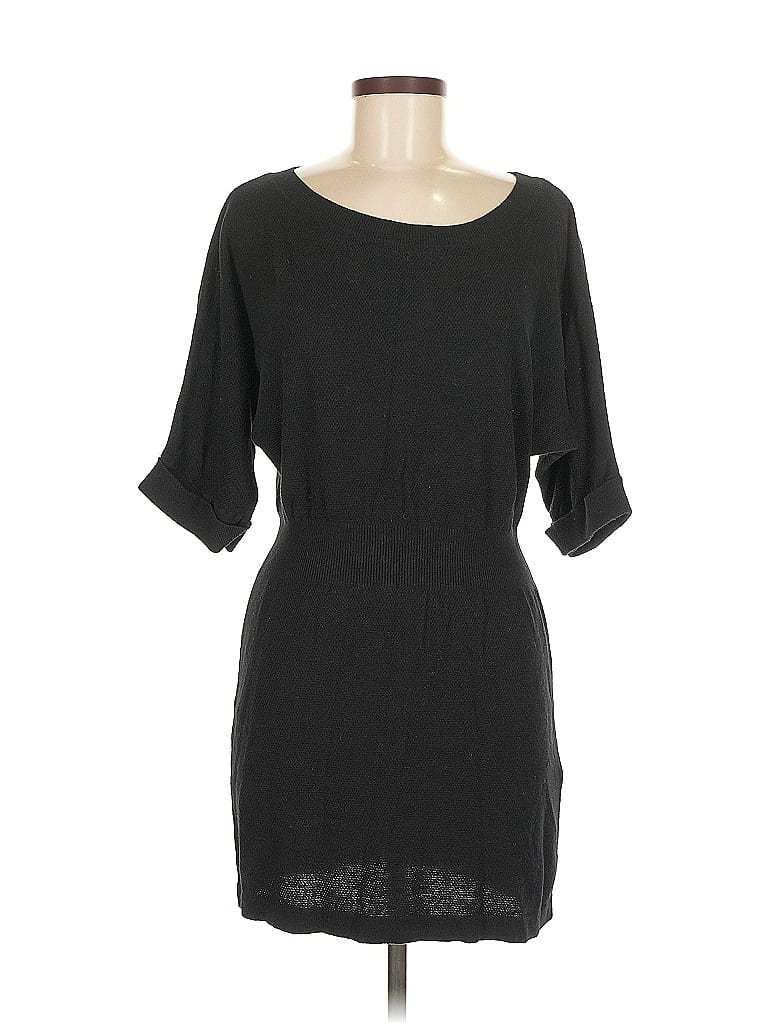 Pre-owned Express Casual Dress In Black